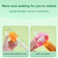 thumbnail image 6 of MOQIN Bottle Brush Cleaner Set, 5 in 1 Cup Lid Gap Cleaning Brush, Straw Brush Water Bottle Brush, Multifunctional Insulation Bottle Cleaning Tools, 6 of 7