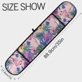 thumbnail image 3 of Dailycode Double Sided Oven Mitt with Loop Heat Resistant Kitchen Long Potholders 7" x 35" Flamingo with Flowers, 3 of 6