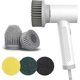thumbnail image 1 of Cordless Electric Spin Scrubber Brush- Portable Shower Wand Scrubber Rechargeable Bathroom Scrub For Cleaning Carpet Toilet Floor Window Dish - Power, 1 of 5