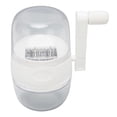 thumbnail image 4 of Nut Grinder Hand Crank Stainless Steel Blades Nut Chopper Manual Nut Grinder With Skid Resistance Handle for Garlic White, 4 of 14