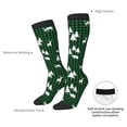 thumbnail image 4 of Honeii Christmas tree green plaid Print Long Socks,Novelty Design Socks Gift for Men and Women,Crew Socks,Calf Socks, 4 of 6