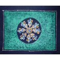 thumbnail image 2 of Reversible Cotton Pillow Sham Authentic Batik 28" x 24" Multi Color, 2 of 2