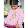 thumbnail image 2 of Dog Eating Waterme Hoodie Juniors -Image by Shutterstock,  x-Large, 2 of 4