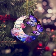 Personalized Appear When Are Near Ornament Gift Holiday Decorations Dance Ornament Winter Lane Glitter Twigs Christmas Decorated Garland Party Decorations 90s Earrings Cake Toppers Tassel Garland And