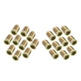 thumbnail image 1 of 20Pcs Tornillos De Interfaz De Inserción De Madera Tuercas De Cabeza Hexagonal Tornillos Para Incluyen 2 Tamaños Diferentes se describe Macarena Tornillo de inserción de hierro para madera, 1 of 2