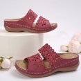 thumbnail image 6 of Clear Sandals for Women, Fashion Women Casual Round Head Comfy Slippers Beach Casual Slipsole Shoes, 6 of 6