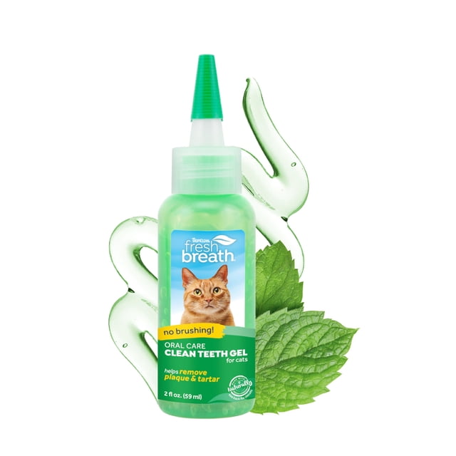 Pasta de dientes TropicLean No Brush Cat Dental Gel 65 ml