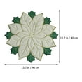 thumbnail image 5 of WEUVEB 2-Pack Multi-Color Holiday Placemat Set with Insulation for Table Decoration and, 5 of 8