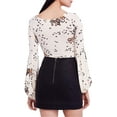 thumbnail image 2 of Free People Womens To The Tropics Basic T-Shirt, Off-White, Small, 2 of 2