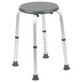 thumbnail image 3 of Pemberly Row Traditional Plastic Bath and Shower Stool in Gray, 3 of 5
