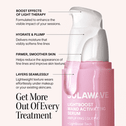 Solawave LightBoost Wand Activating Serum Formulated for Light Therapy and Microcurrent Devices, 1.7 fl. oz.