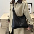 thumbnail image 4 of bestolf Slouchy Hobo Bag Women Shoulder Bag Slouchy Tote Crossbody Handbag Purse for Commuting Work Daily Errands (Brown ), 4 of 8