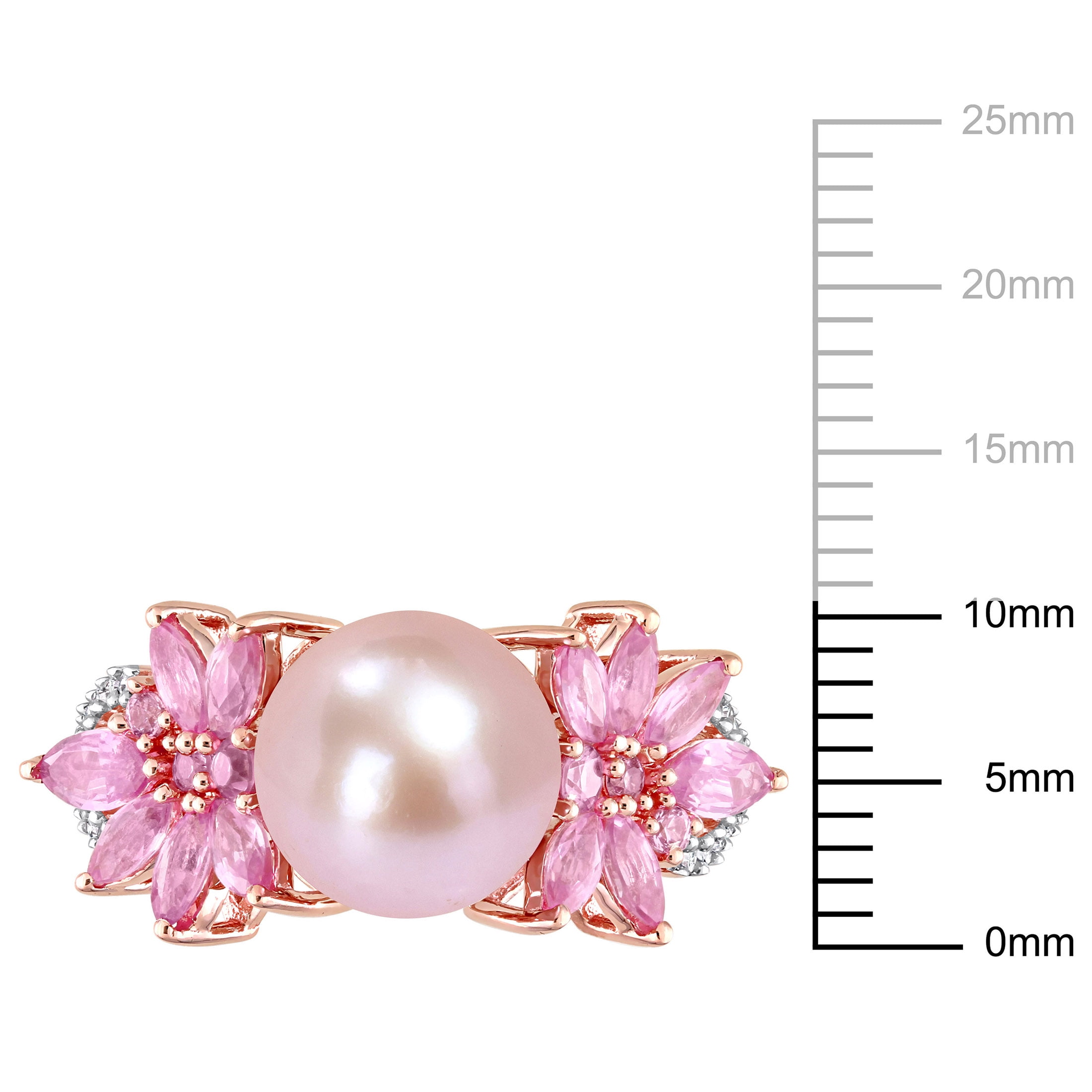 Everly Women's Cultured Pearl 14k Rose Gold Ring
