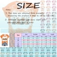 thumbnail image 3 of YDLCAFD T-Shirt Femme Confortable Imprimé Col Rond Manches Courtes Tee Tops Tunique Blouse, 3 of 3