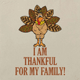 thumbnail image 4 of Inktastic I AM THANKFUL for MY FAMILY TURKEY THANKSGIVING Tote Bag, 4 of 5