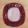 thumbnail image 2 of Fundas de asiento de silla estampadas elásticas con fundas de cojín de asiento elásticas para comedor, oficina (flor, paquete de 6), 2 of 5
