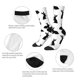 thumbnail image 4 of Balery Black Rabbit Calcetas Largas con Estampado para Hombre y Mujer – Suaves y Transpirables, Talla Única (US 5-11), 4 of 6
