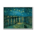 thumbnail image 5 of Stupell Industries Classic Starry Night Over the Rhone Van Gogh Painting Gray Framed by Vincent Van Gogh, 5 of 5