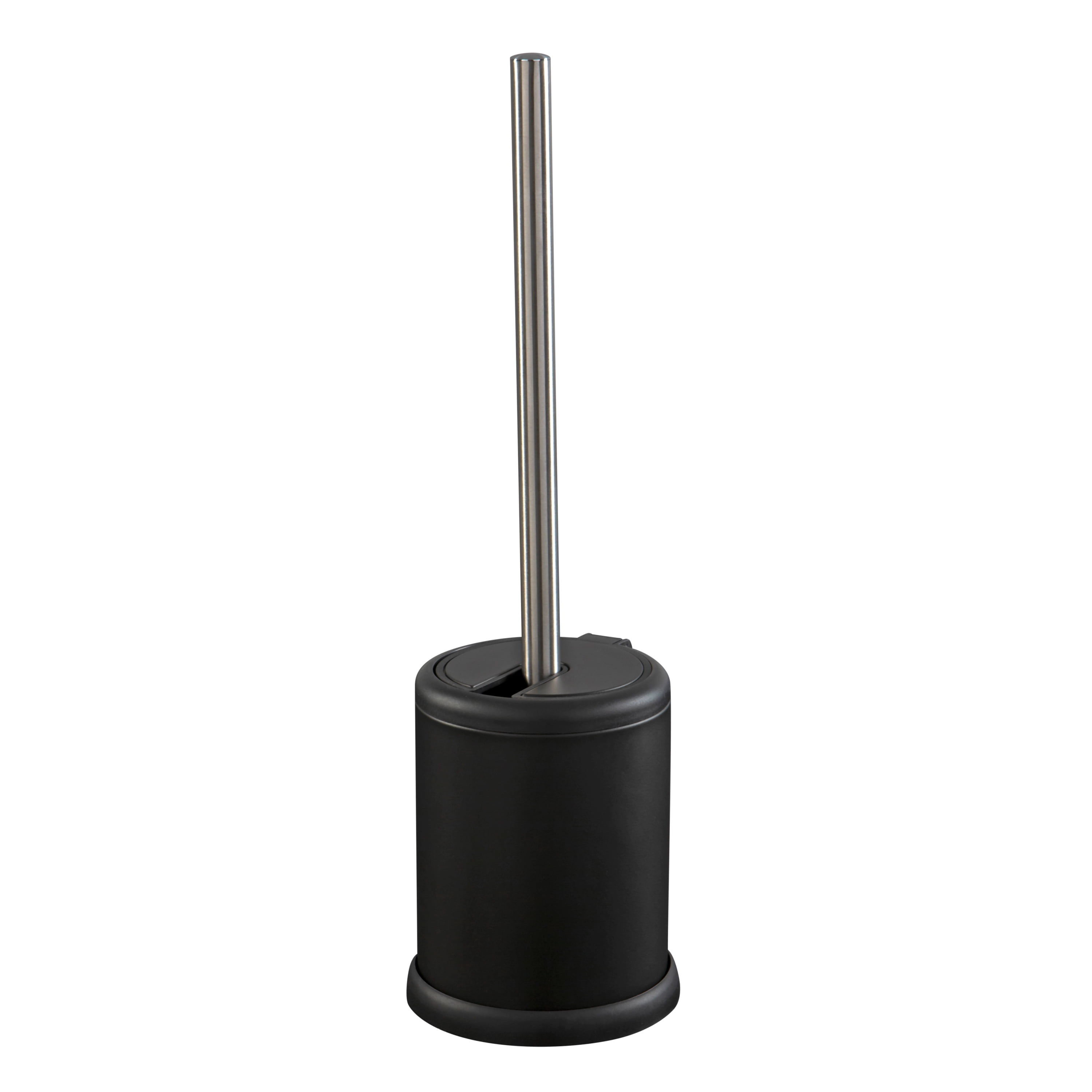 Bath Bliss Plastic and Iron Bathroom Accessory Set in Matte Black