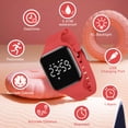 thumbnail image 2 of Kids Digital Sport Watch Fitness Tracker Watch with Alarm Clock,Pedometer, Calories,Waterproof Watches Christmas Gift for Kids, 2 of 8