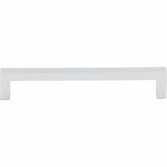 Square Bar 6 5/16" Center To Center Bar Pull Polished Chrome