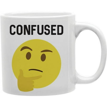 Imaginarium Goods Confused - Confused Worded Emoji Mug