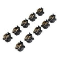 thumbnail image 3 of Conector de enchufe estéreo de 65 mm 10 piezas Conector de enchufe hembra XLR ABS resistente Rendimiento estable para equipos AV para reproductor multimedia, 3 of 8