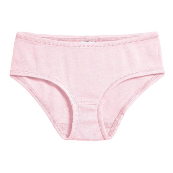 Made in USA Girls Organic Briefs Underwear | Pink