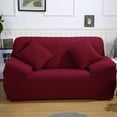 thumbnail image 1 of Stretch Arm Chair Cover - Sofa Covers Slipcover Sofa - 1-Piece 1 2 3 4 Seater Furniture Protector Polyester Spandex Fabric Armchair Slipcover With a Pillow Cover, 1 of 2