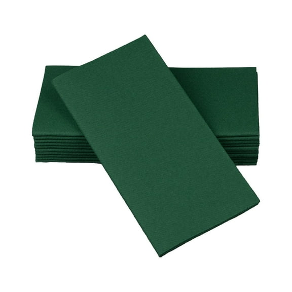 SimuLinen 16”x16” Signature Color Dinner Napkins –Dark Green – Box of 50