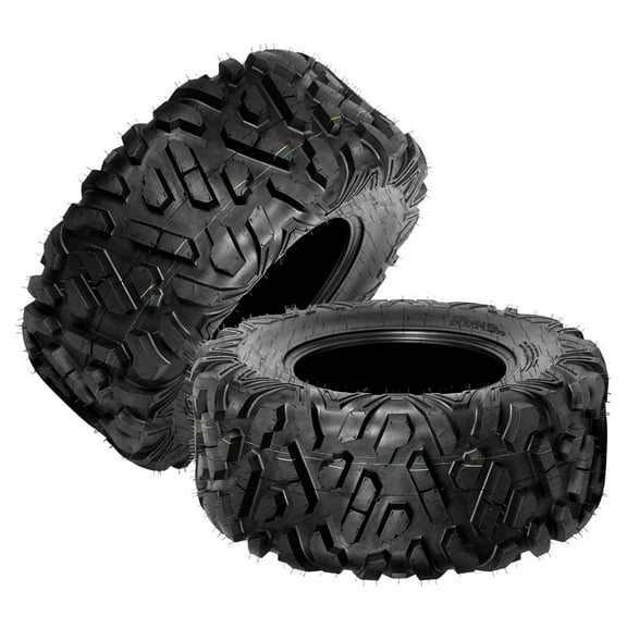 ATV Tires, 2 Pack 29x11-14 29x11x14 All Terrain ATV UTV Tires for Trail, Desert, Mud, Dirt, Street, Sand, 6PR Tubeless