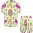 thumbnail image 4 of Sdmnsg-T Chicken And Rooster Women Pajama Set Short Sleeve Comfy Pjs Sets 2 Piece Lounge Set, 4 of 8