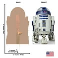thumbnail image 2 of Cardboard People R2-D2 Life Size Cardboard Cutout Standup - Disney Star Wars: The Mandalorian Season 2, 2 of 3