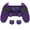 Purple, variant on PlayVital Cute Demon Controller Skin for ps4 with Thumb Grips & Stickers, Kawaii Anti-Slip Silicone Controller Cover Grip Protector for ps4 Slim/Pro Controller - Purple