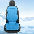 thumbnail image 6 of Cool Gel Car Seat Cushion with Airflow Design - Ventilated Mesh Office Chair Pad for Long Driving & Desk Work - Pressure Relief & Sweat-Free Comfort - Home & Vehicle Ergonomic Support Cushion, 6 of 7