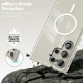 thumbnail image 6 of Transparent Magnetic Case for Samsung Galaxy S24 Ultra S23 Ultra S22 Ultra S24 Plus, Compatible with Magsafe, 6 of 7