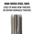 thumbnail image 2 of Macho para Roscar Tuberías Drill America DWT64116 Acero Rápido 4 Cortes, 2 of 6