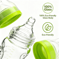 thumbnail image 5 of ACDANC 2026 New Natural Glass Baby Bottles Slow Flow Breast-Like Nipple with Anti-Colic Valve,5 Oz for Newborns,Infant Feeding,Breastfeeding,Colic Prevention,Baby Care,Travel,Daycare., 5 of 7