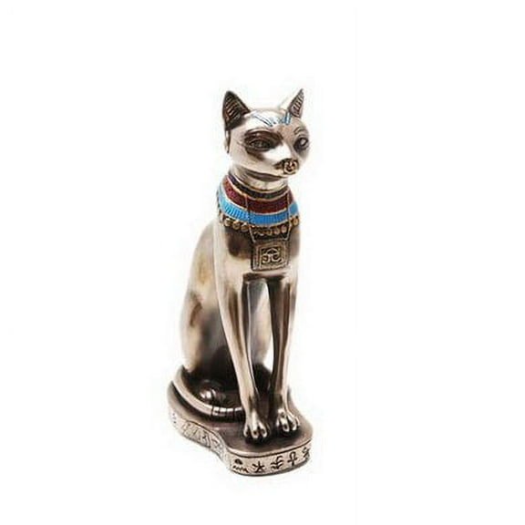 9.13 Inch Bastet Feline Egyptian Mythological Statue Figurine