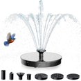 thumbnail image 1 of Fuente solar AMZtime de 1,4 W con 6 boquillas para exteriores, 1 of 8