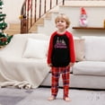 thumbnail image 5 of Uaswgudfs Family Pajamas Matching Sets, Cute Christmas Printed 2 Piece Sleepwear Holiday PJs Plaid Jammies for Couples, 5 of 6