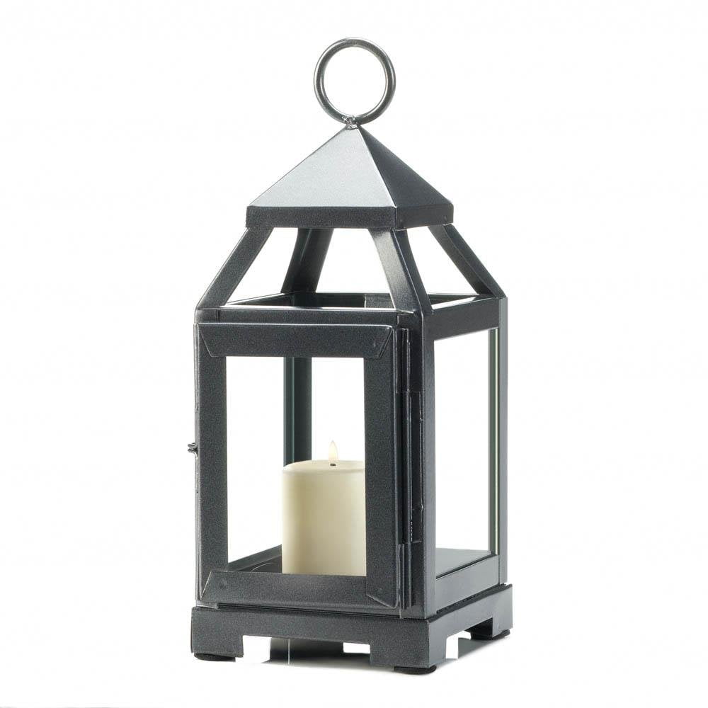 Decorative Lanterns For Candles Patio Rustic Mini Metal Candle Lantern Holder Sold By Case Pack Of 12 Walmart Com Walmart Com