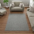 thumbnail image 2 of Ottomanson Non-Slip Area Rug for Living Room 5' x 6'6" Stain-Resistant Low Pile Floor Carpet, Gray, 2 of 8