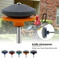 thumbnail image 2 of LEEYNEER Orange Whetstone Industrial Electric Knife Sharpener, 2 of 8
