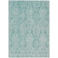 thumbnail image 2 of Addison Rugs Chantille Indoor/Outdoor Transitional Damask Aqua Washable Rectangle Rug, 8' x 10', 2 of 6