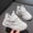 White, variant on Luogg Girls Sports Shoes Fashionable New Pattern Mesh Breathable Four Seasons Comfortable Hook Loop Casual Shoes Size 10.5 Pink
