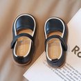 thumbnail image 6 of Juebong Baby Girl Children's Soft-soled Small Leather Shoes Princess Shoes Thick Bottom Casual Shoes, Black, 3 Years, 6 of 8