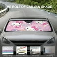 thumbnail image 6 of Hello Kitty Car Windshield Sun Shade, Foldable Sunshade for Car Truck SUV-Blocks UV Rays Sun Visor Protector, Keeps Your Vehicle Cool, 6 of 8