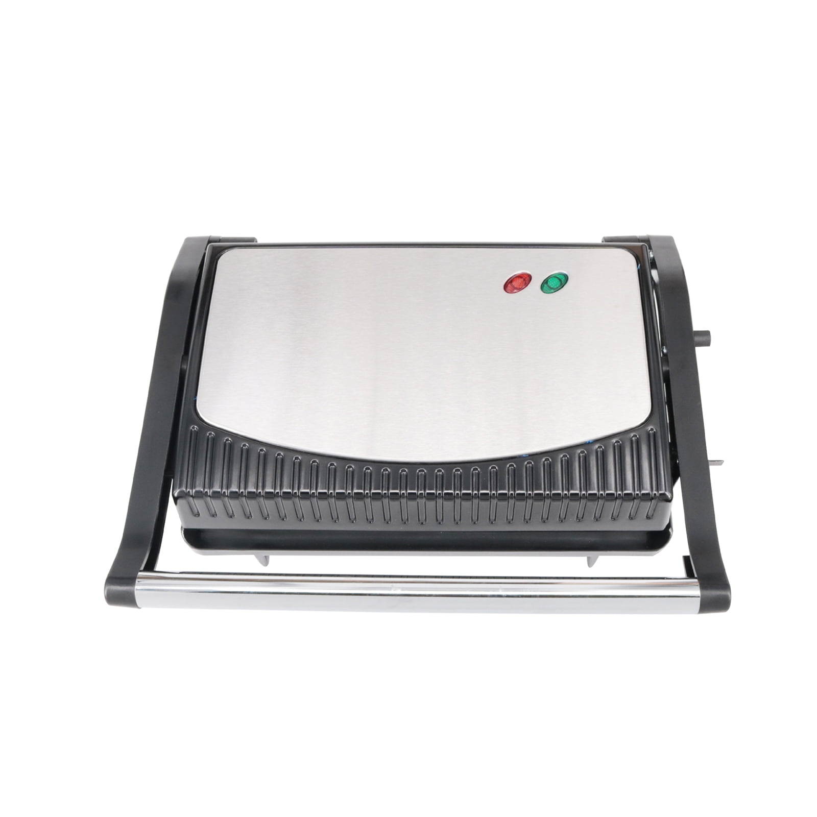 Tiastar Contact Grill for Sandwiches, Steak and Panini Grill, Sandwich  Maker with Non-Stick Coating, Open 180°, Light Display, 1000W, Black