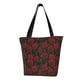 thumbnail image 1 of Fotbe Rose Bolsa de Playa con Estampado, Bolsa de Hombro, Bolsa de Mano Espaciosa, Bolsa de Viaje Ligera, Bolsa de Compras Versátil, 1 of 6